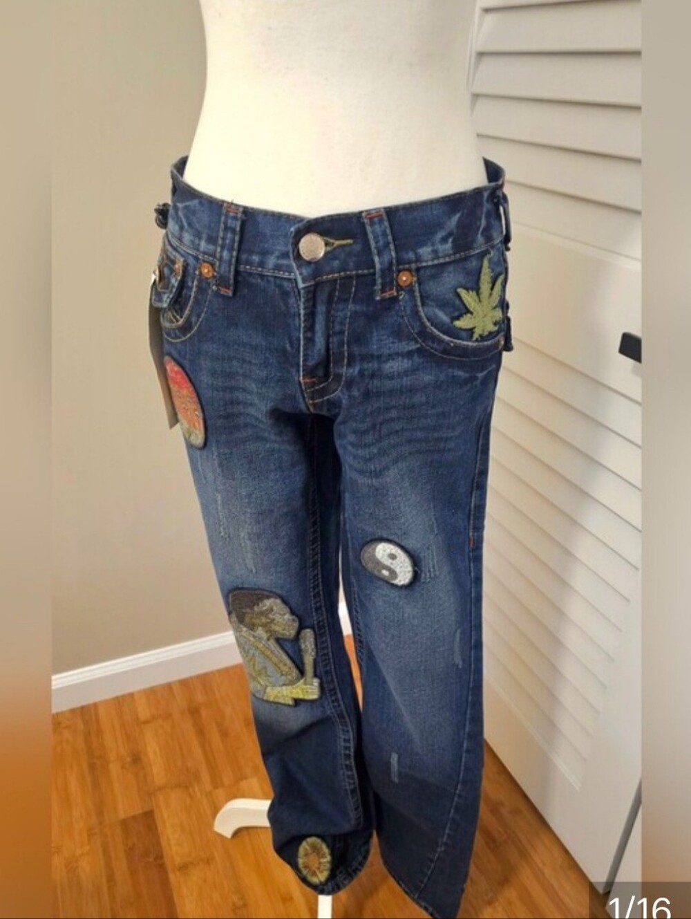 True Religion Jimmy Hendrix Society Club jeans, new with tags and extremely RARE - Picture 14 of 14